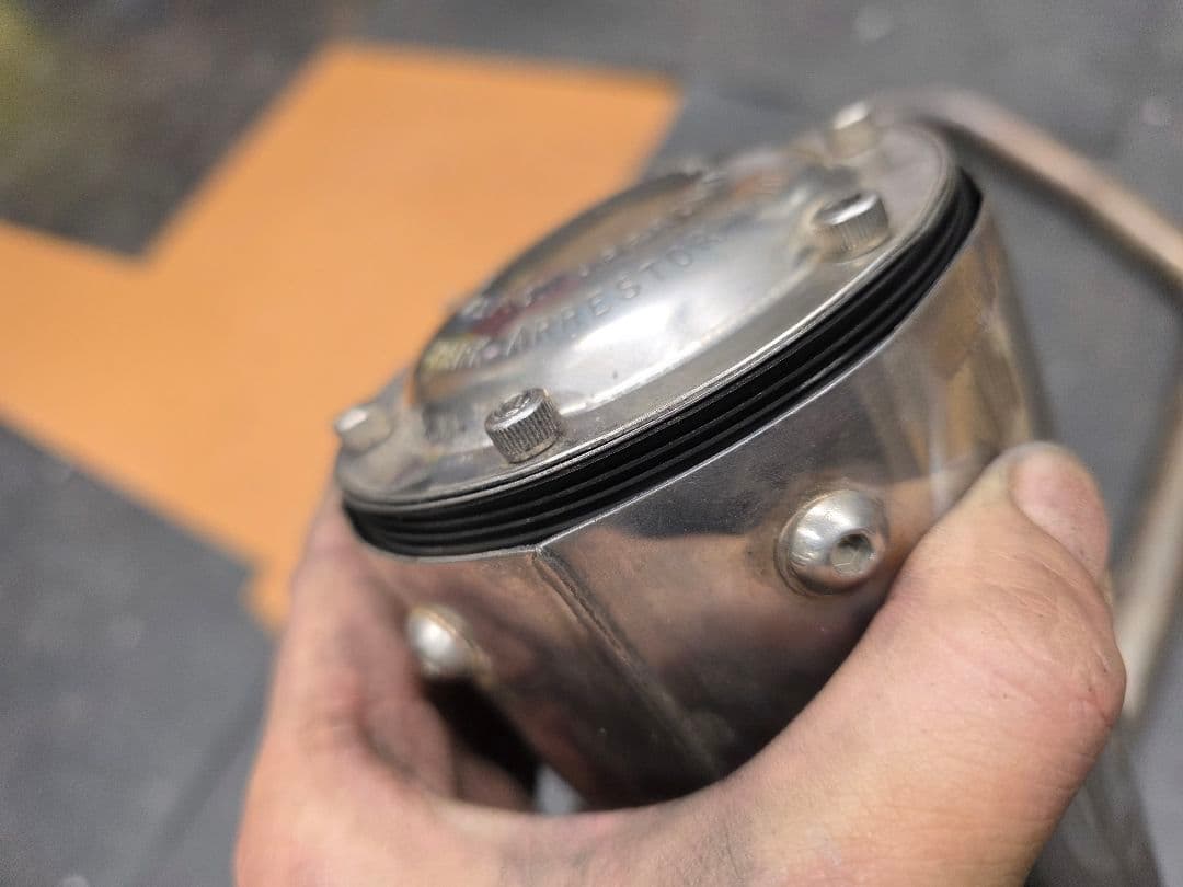 ヤマハ SR400 用 スーパートラップ　エキゾーストパイプ＆マフラー