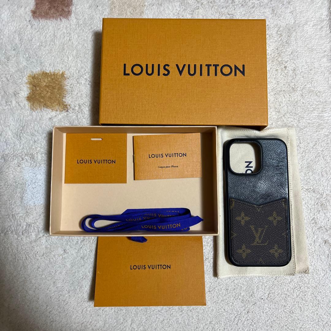 ルイヴィトン モノグラム iphone 15 PRO MAX ケース付属品完備！