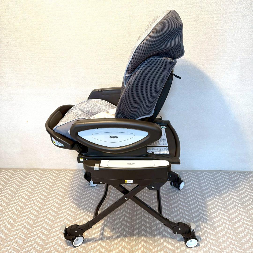 ⭐美品⭐アップリカ 電動ハイローチェア ユラリズムオートライト メランジグレー
