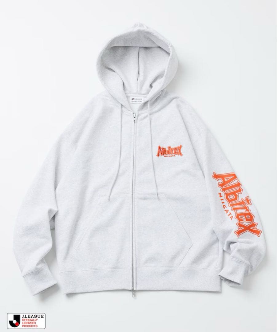 J.LEAGUE × FREAK’S アルビレックス新潟 ジップパーカー S