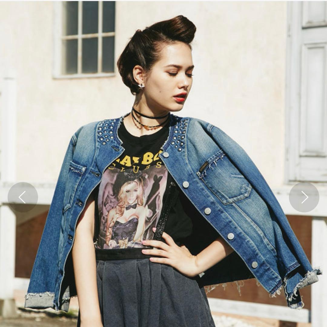 HYSTERIC GLAMOUR ヒステリックグラマー デニム ジャケット S