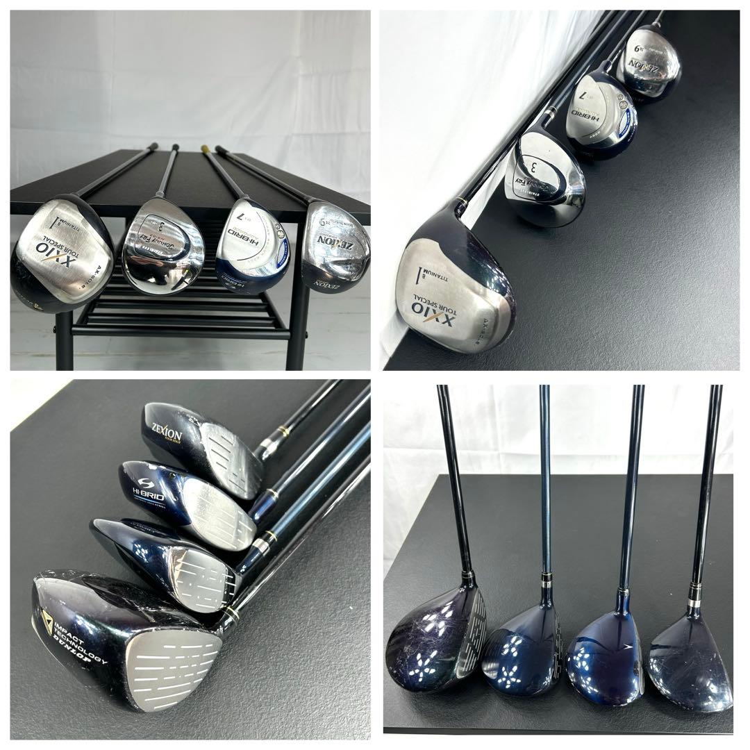本格派　メンズゴルフクラブ　13本　フルセット お試しセット　ゴルフセット