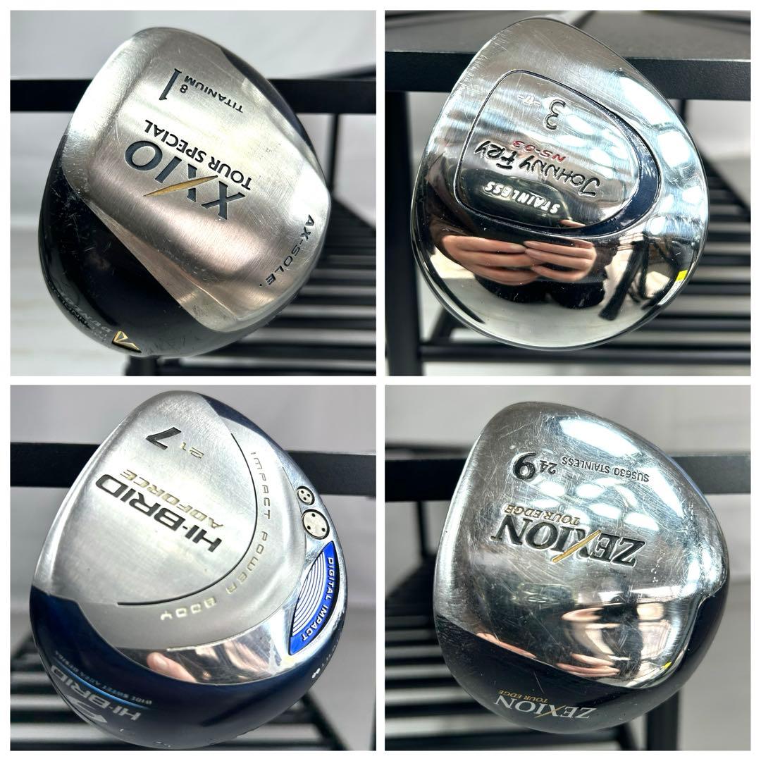 本格派　メンズゴルフクラブ　13本　フルセット お試しセット　ゴルフセット