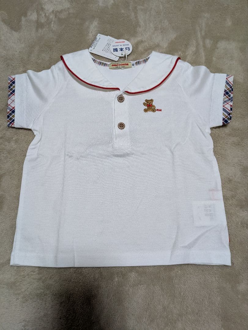miki house 襟付きTシャツ 80サイズ