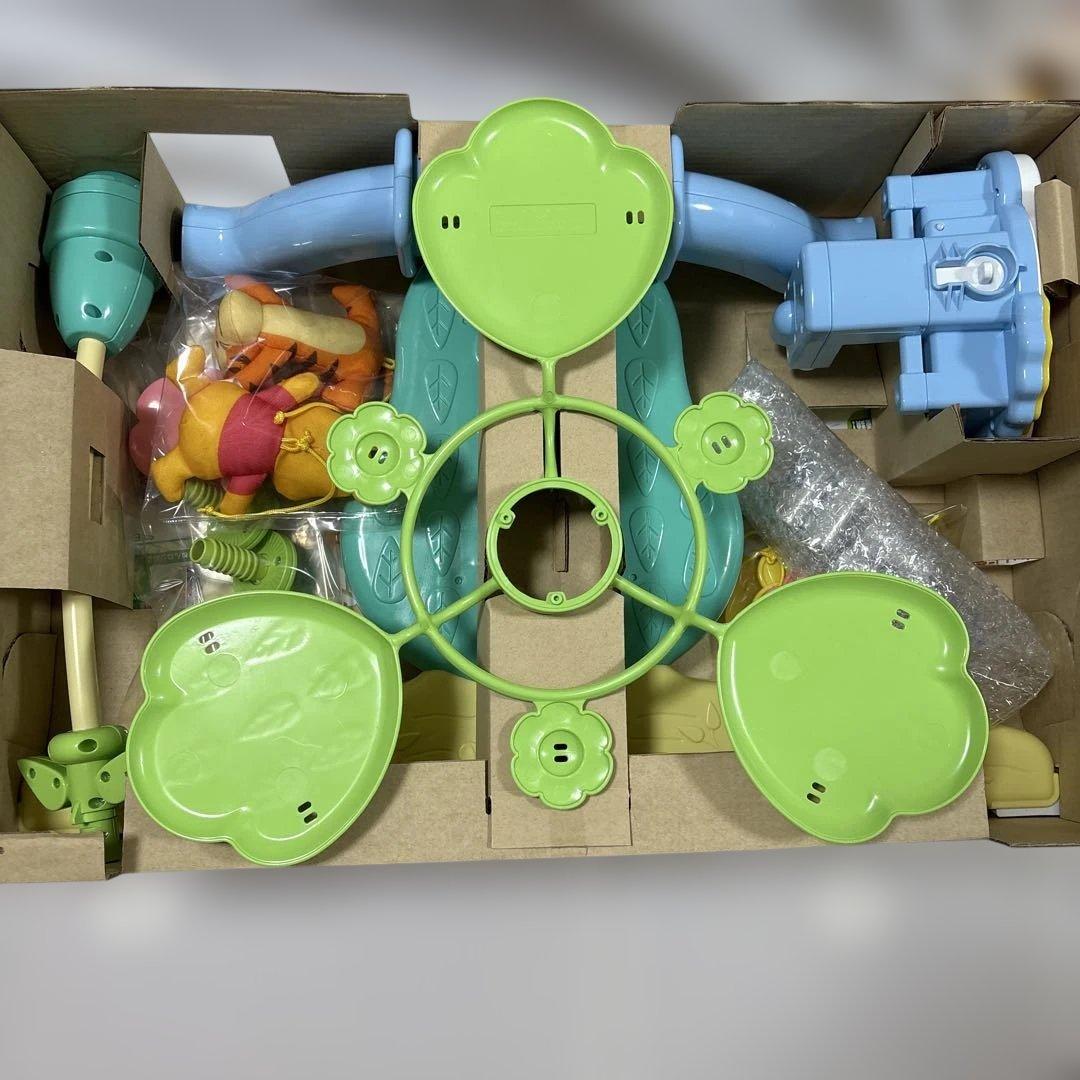 【完品】　プーメリー　くまのプーさん　へんしんメリー　電池つき