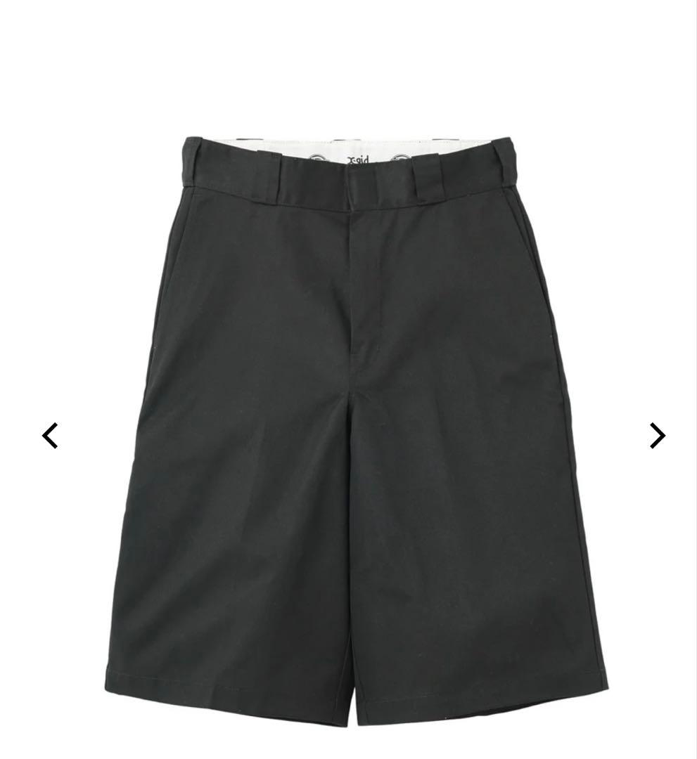 X-girl Dickies ハーフパンツ 新品未使用 ブラック 黒
