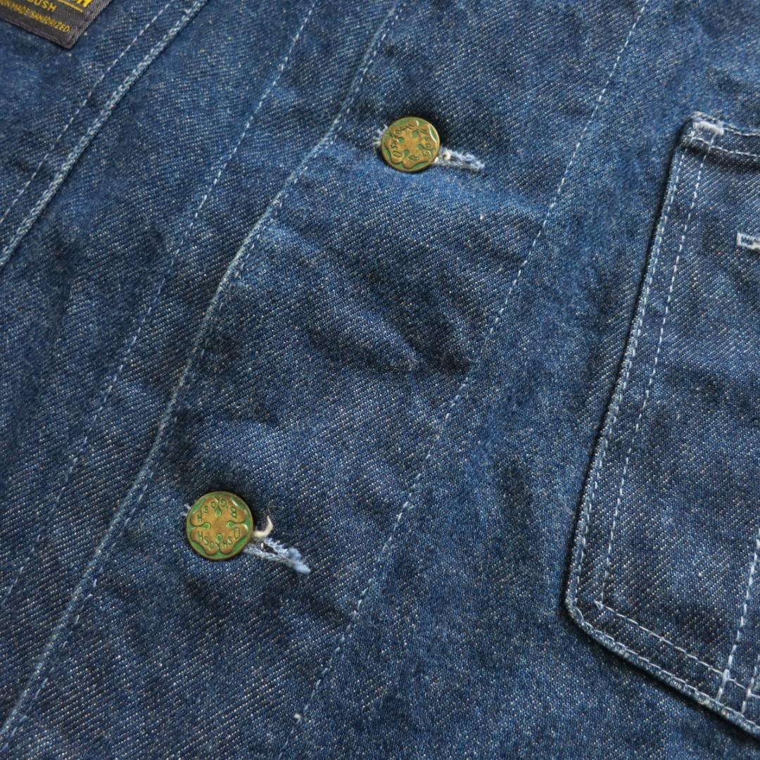 40 Oshkosh B'GOSH USA製 デニム カバーオール ジャケット