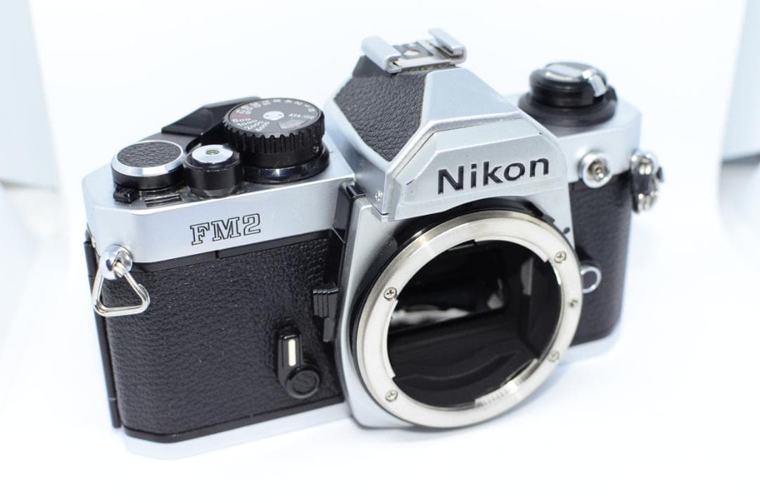 【実用品】Nikon New FM2 ニコン ボディ シルバー MF 一眼レフ