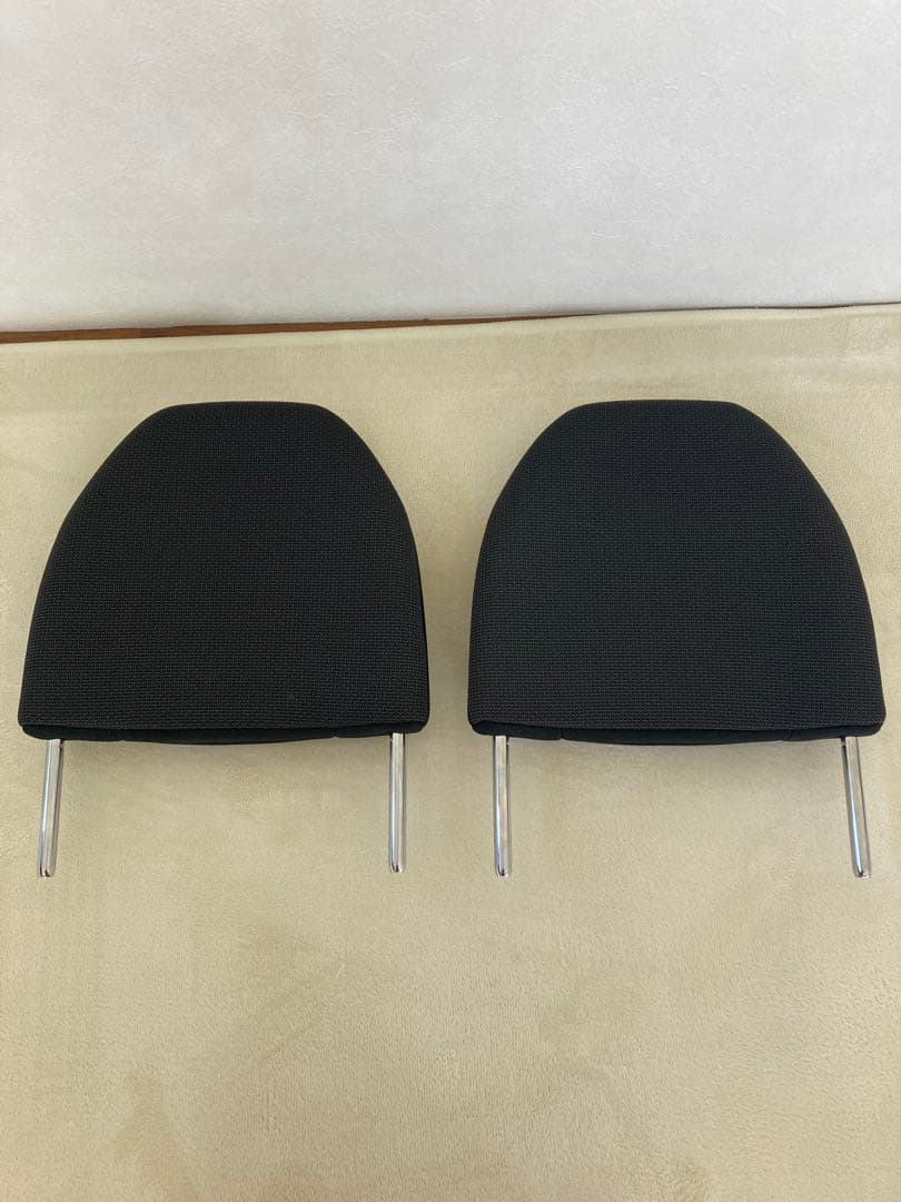新品未使用！ホンダNVANＮバン後部座席純正ヘッドレストブラックホンダ2個セット