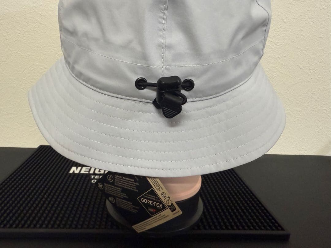 【未使用タグ付】L/XL palace GORE-TEX TEK 白 バケハ