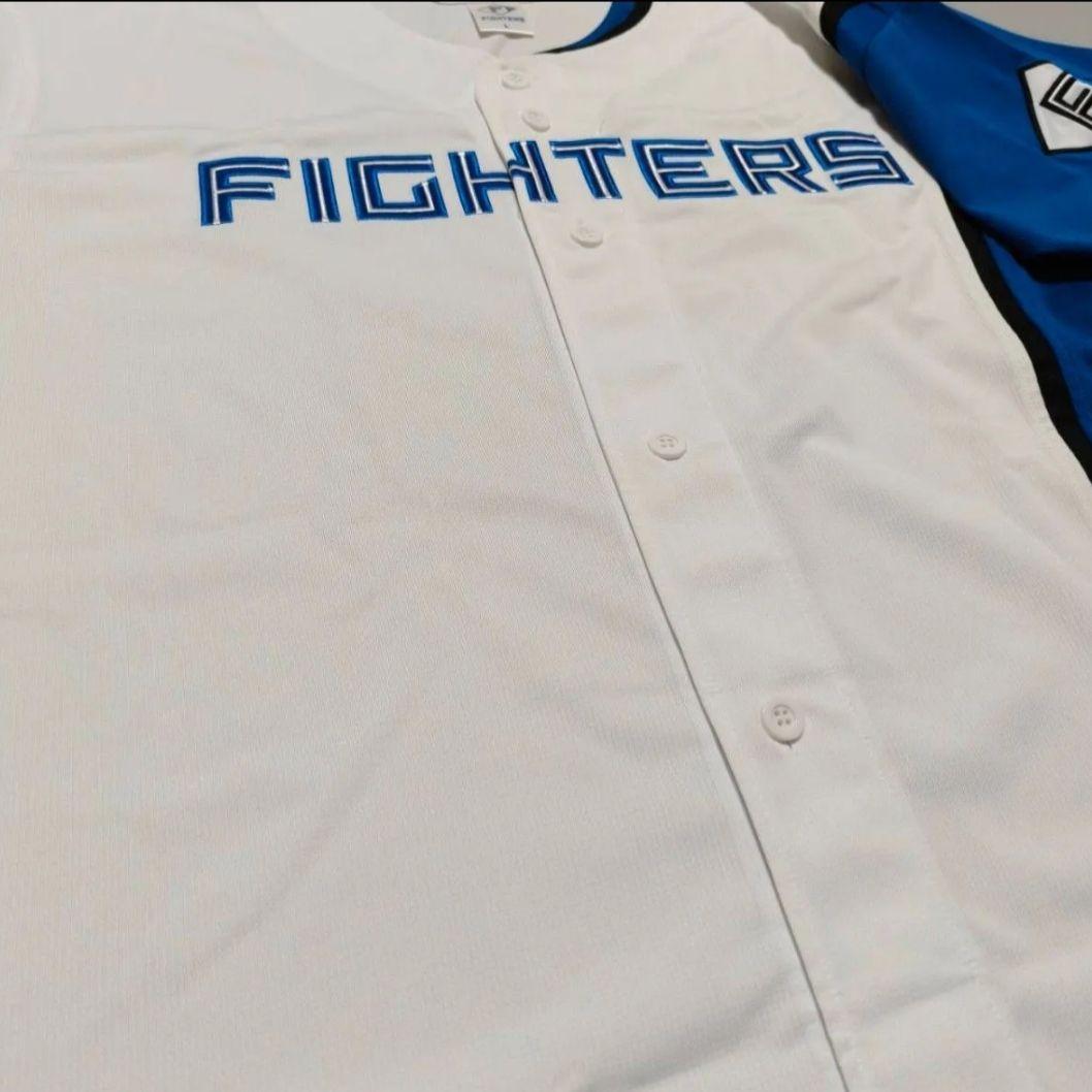 北海道日本ハムファイターズ 無地背番号なし ホームーユニフォーム