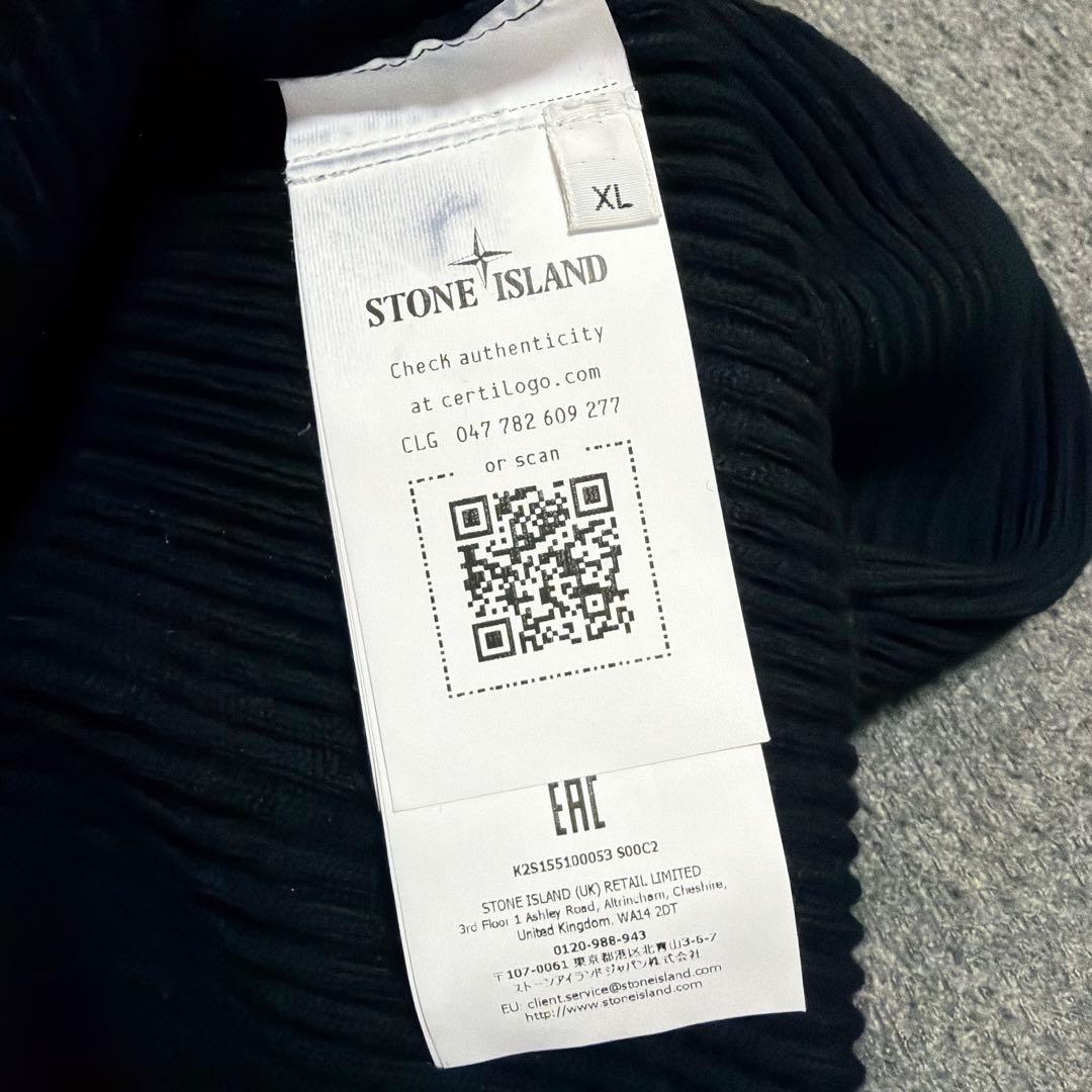 STONE  ウール ニット セーター ブラック XLサイズ