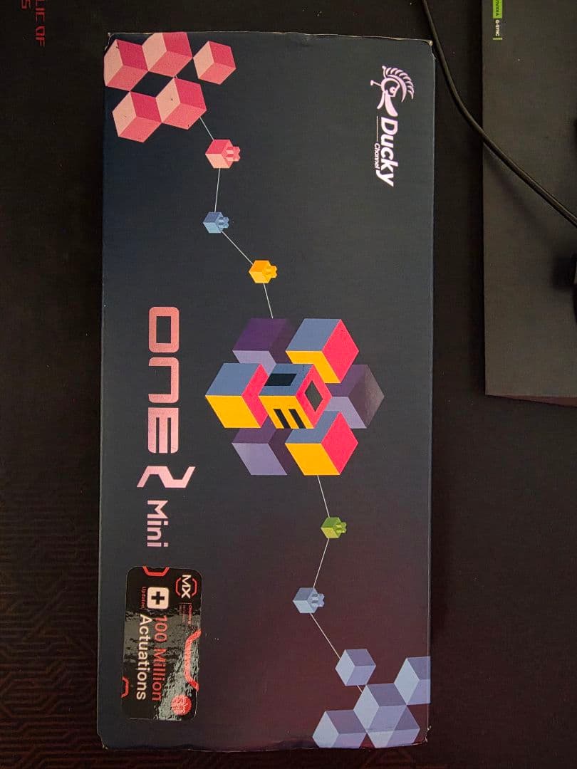 Ducky One 2 Mini 白 Cherry MXSpeed 銀軸 RGB