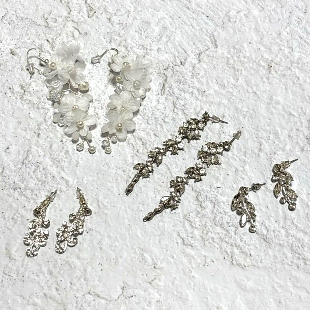 ちーたん　マーメイド　ウェディングドレス　、グローブ　アクセ　4点セット