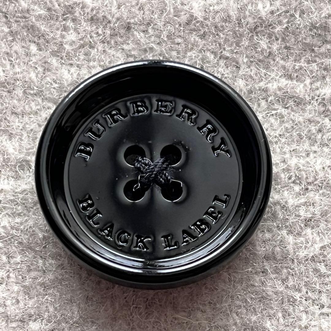 美品✨バーバリーブラックレーベル ピーコート メルトンウール アイボリー