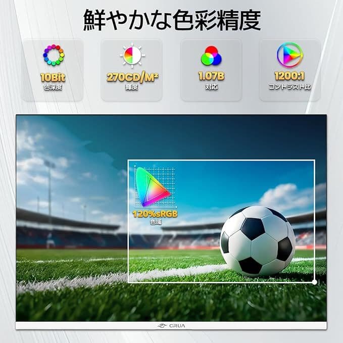 CRUA モニター 28インチ 4K+ (3840×2560) 60Hz IPS