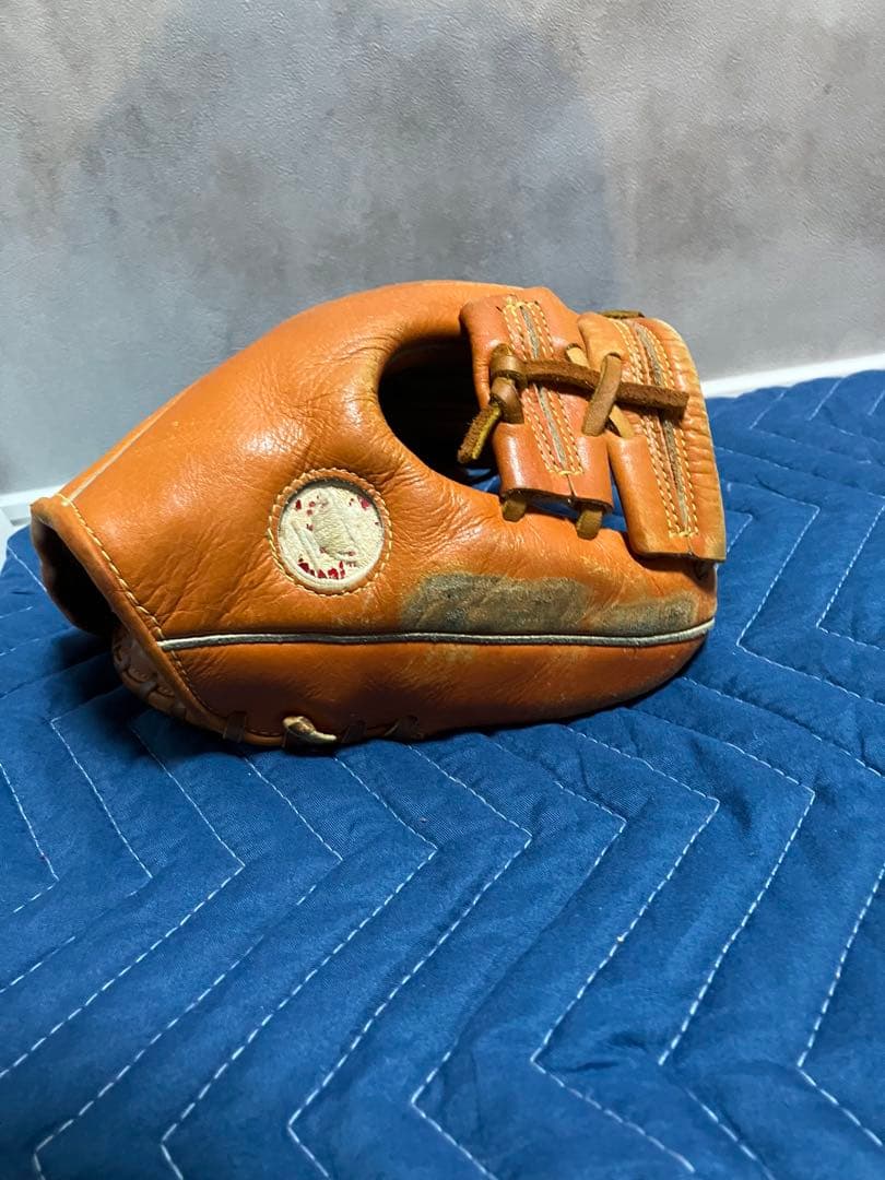 Mizuno Training 硬式グローブ オレンジ　ミズノ　赤カップ