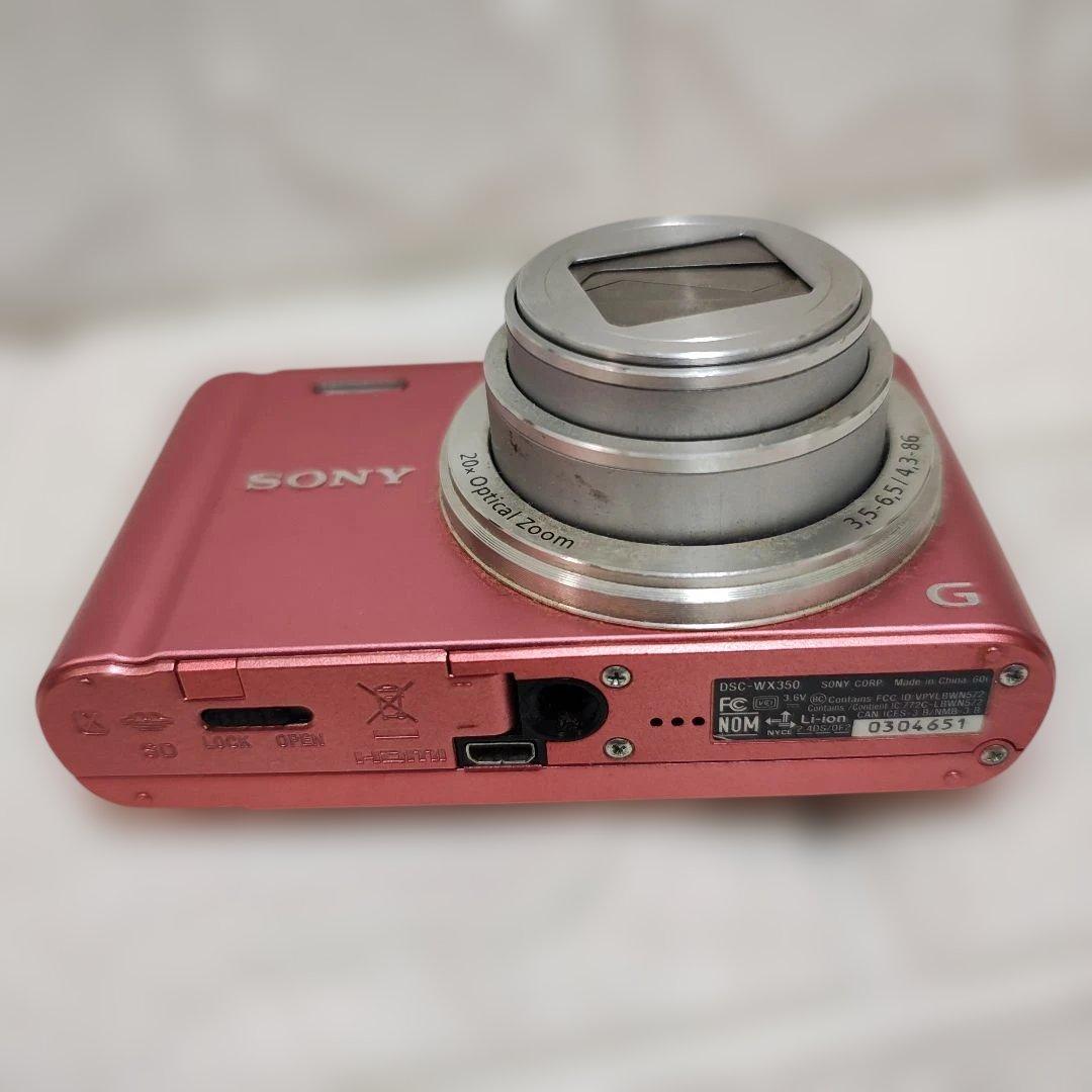 SONY DSC-WX350 ピンク 20倍ズーム ジャンク