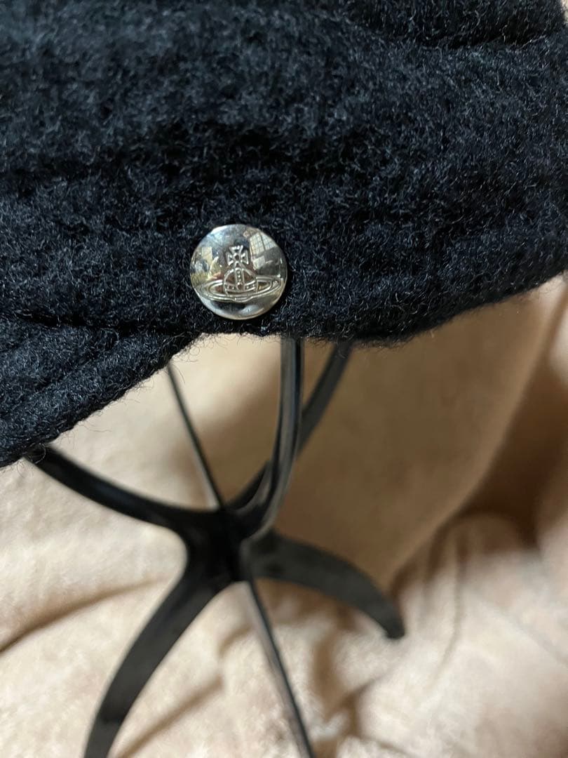 ヴィヴィアンウエストウッド キャスケット 黒