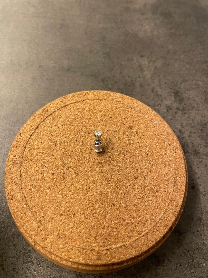 ＰＴ天然ダイヤモンドピアス（片耳用） ユニセックス