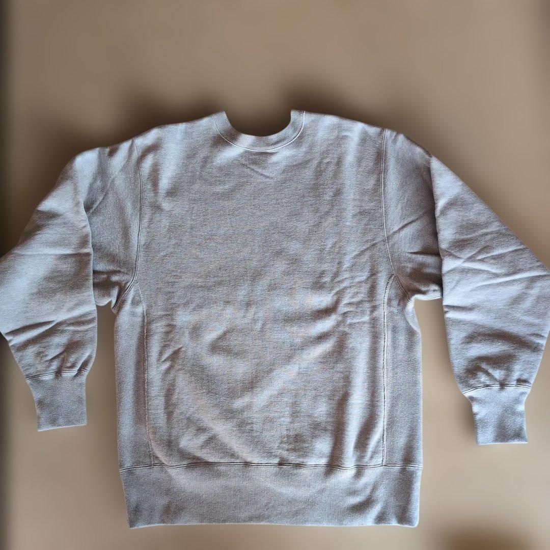 CIOTA グレー クルーネックスウェット