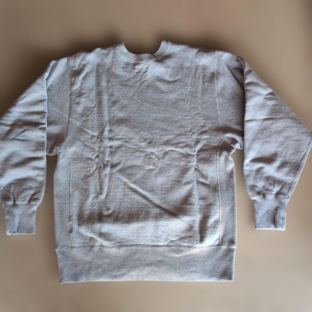 CIOTA グレー クルーネックスウェット