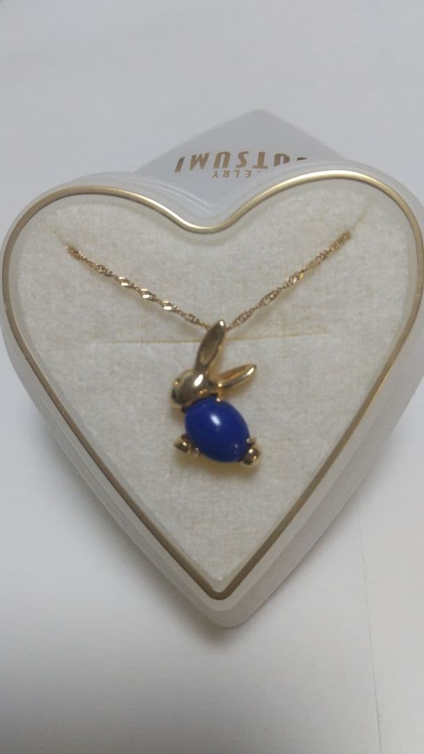 JewelryTSUTSUMI ウサギモチーフ ネックレス ゴールド K18