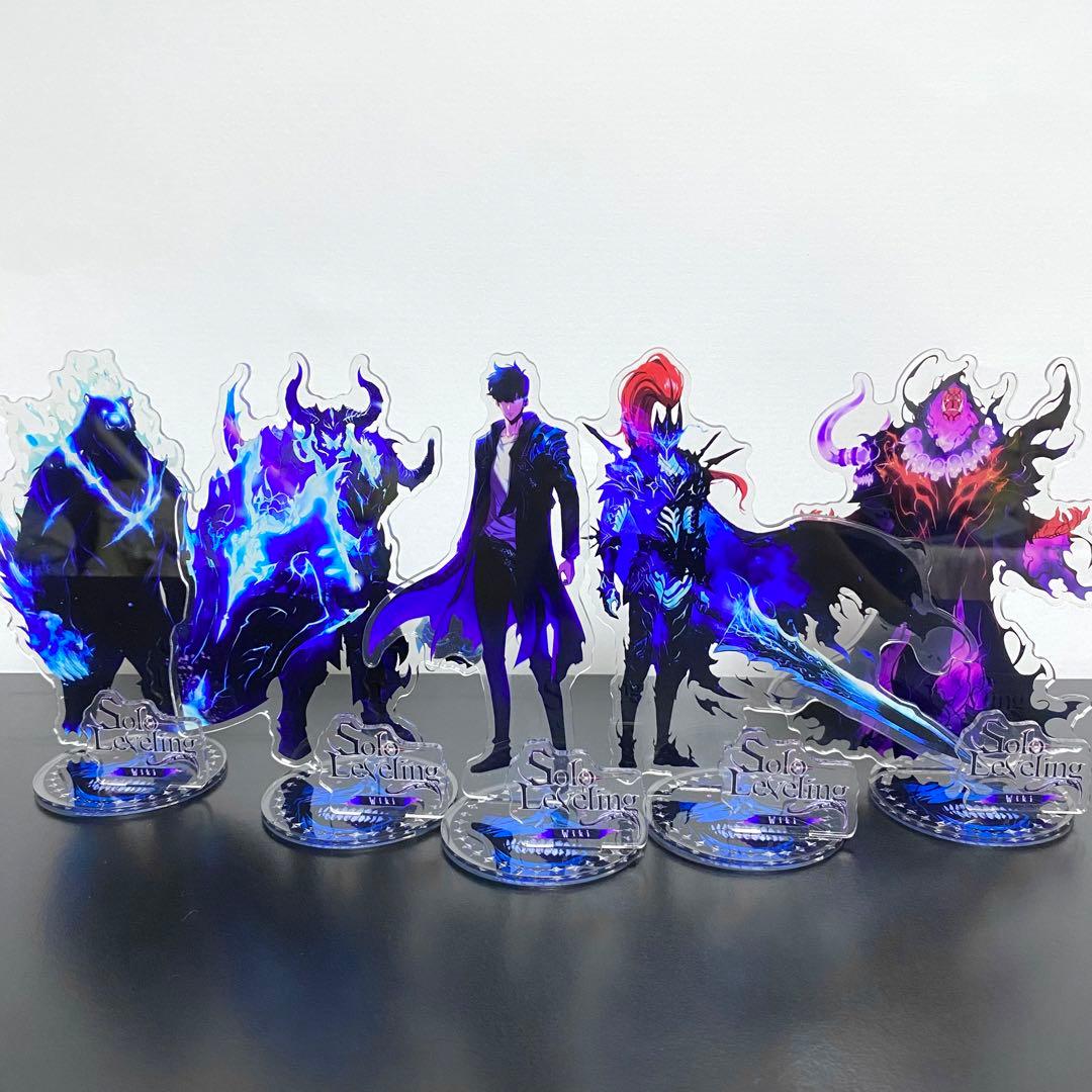 ゆ*ん様 俺だけレベルアップな件　アクリルスタンド　セット　水篠旬　イグリット