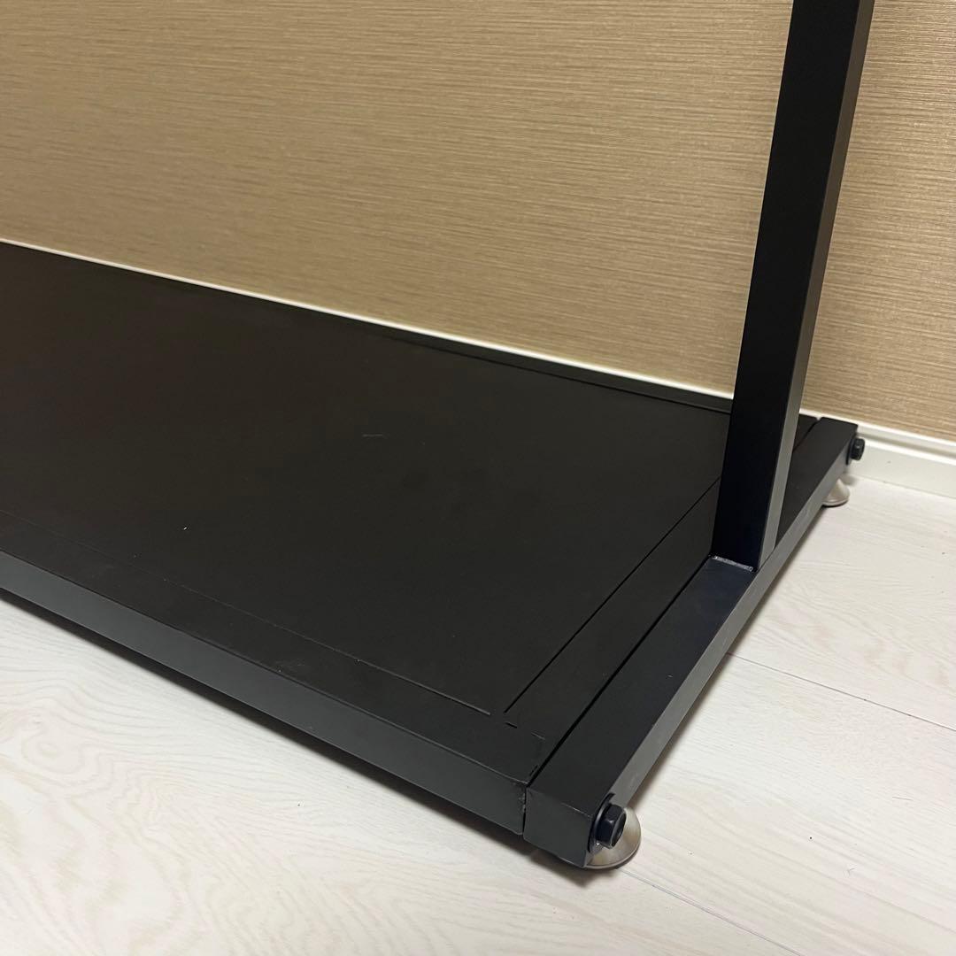 ハンガーラック アイアン 服 収納 シンプル 什器 黒