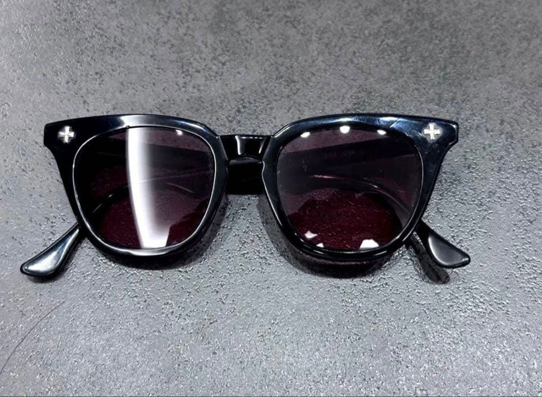 ボシュロム Z87 クロスヒンジ ブラック 46/18 vintage USA