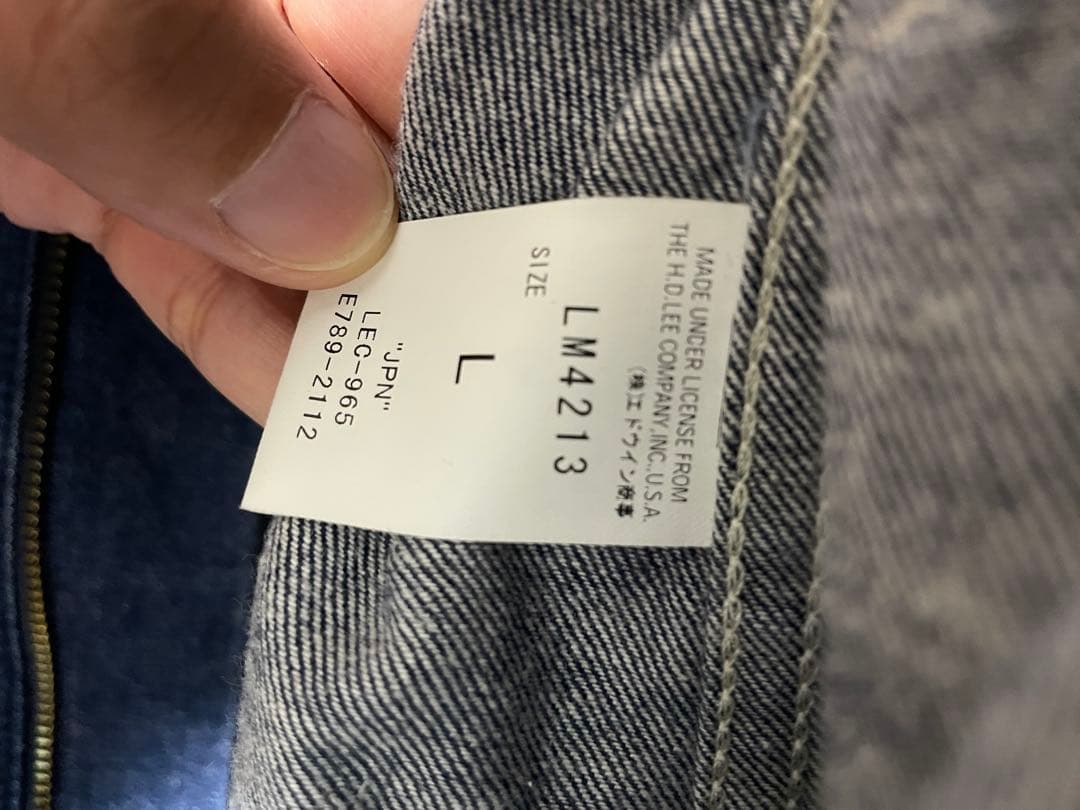 1時間限定値下げLee デニムツナギ　オールインワン　つなぎ