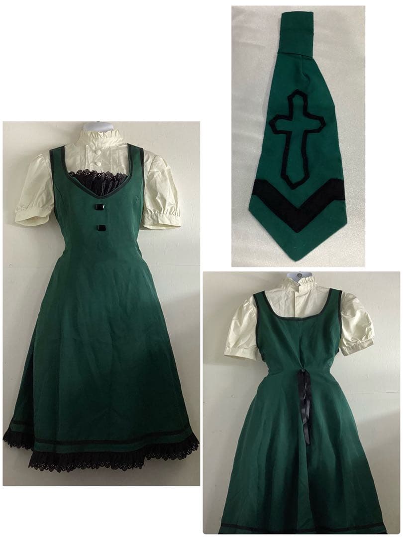 【オーダーメイド製】ストパニ　ミアトル　夏制服　L　コスプレ衣装　F-0329★