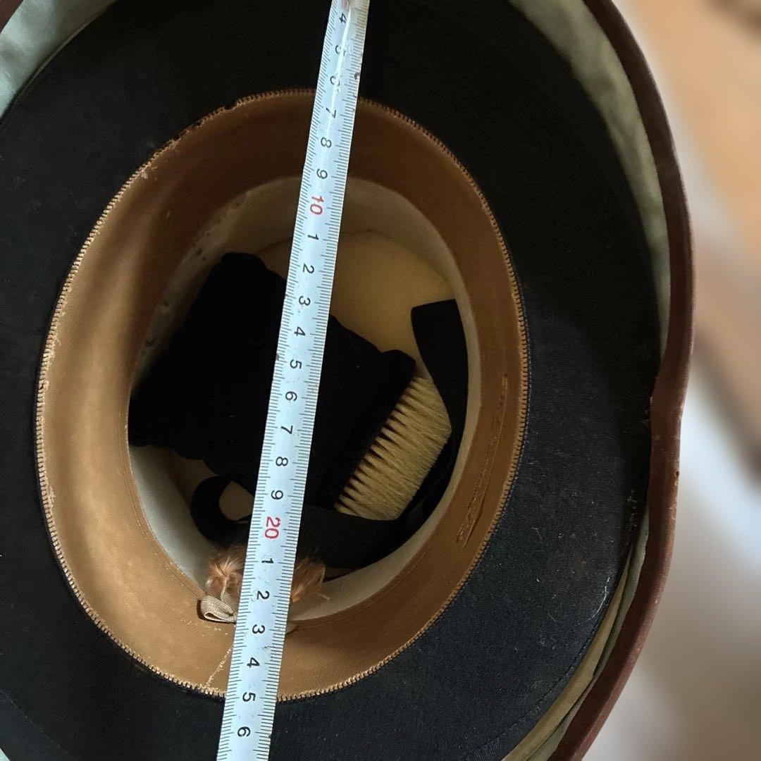 専用専用専用 イギリスアンティークレザーハットケース帽子GLYN&Coビンテージ