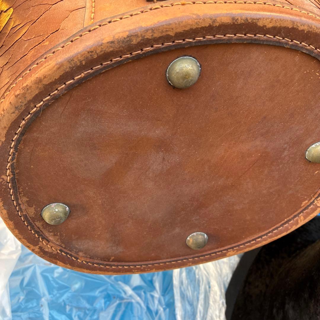 専用専用専用 イギリスアンティークレザーハットケース帽子GLYN&Coビンテージ