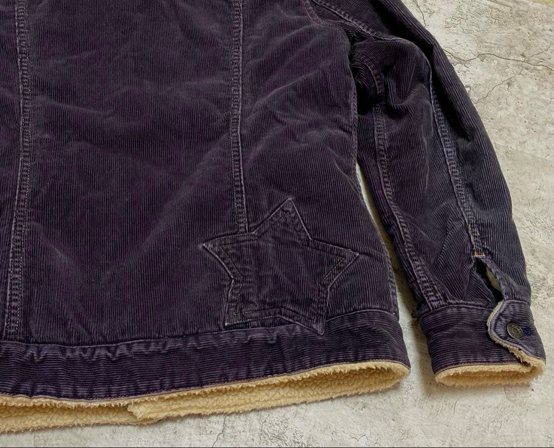 HYSTERIC GLAMOURヴィンテージ裏ボア　コーデュロイジャケット