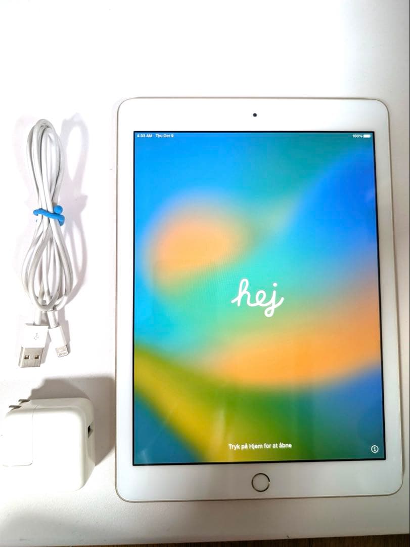 〔中古品〕 iPad 第5世代 128GB ゴールド MPGW2J