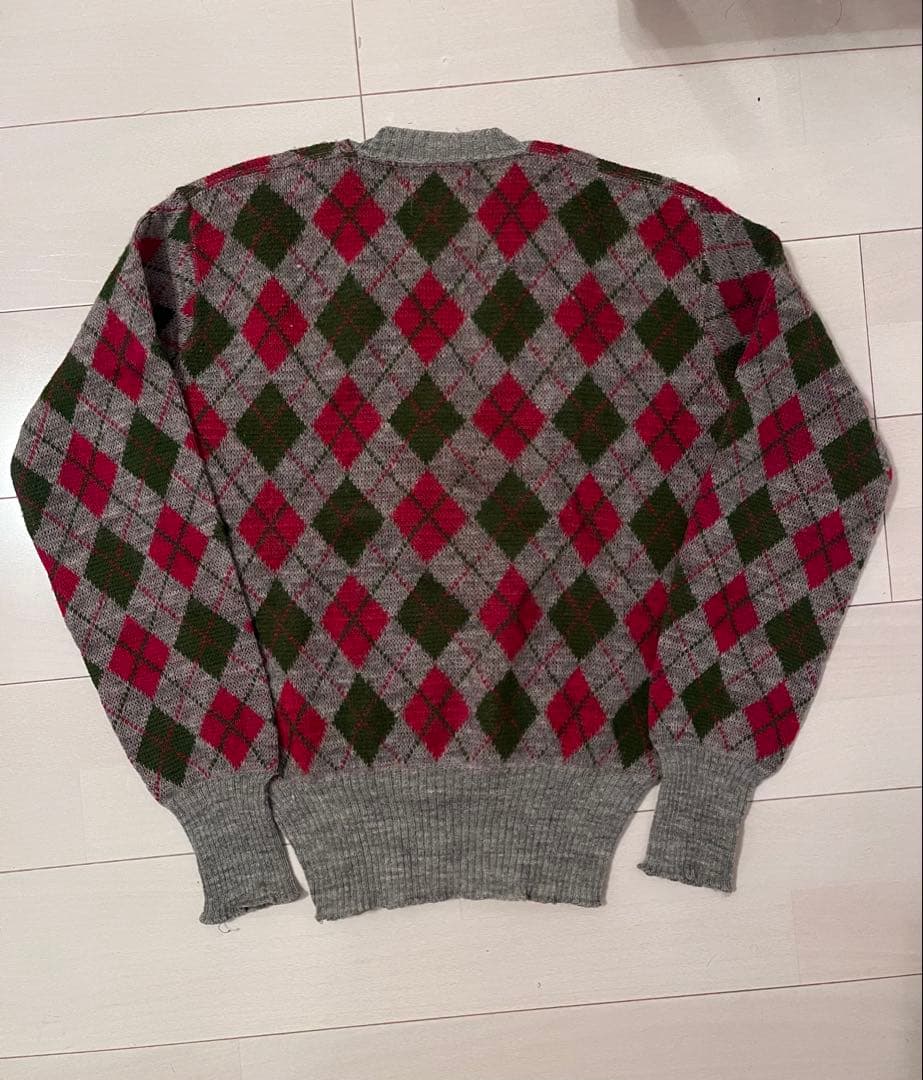 あ*か様 40s SPORTCLAD アーガイル　セーター