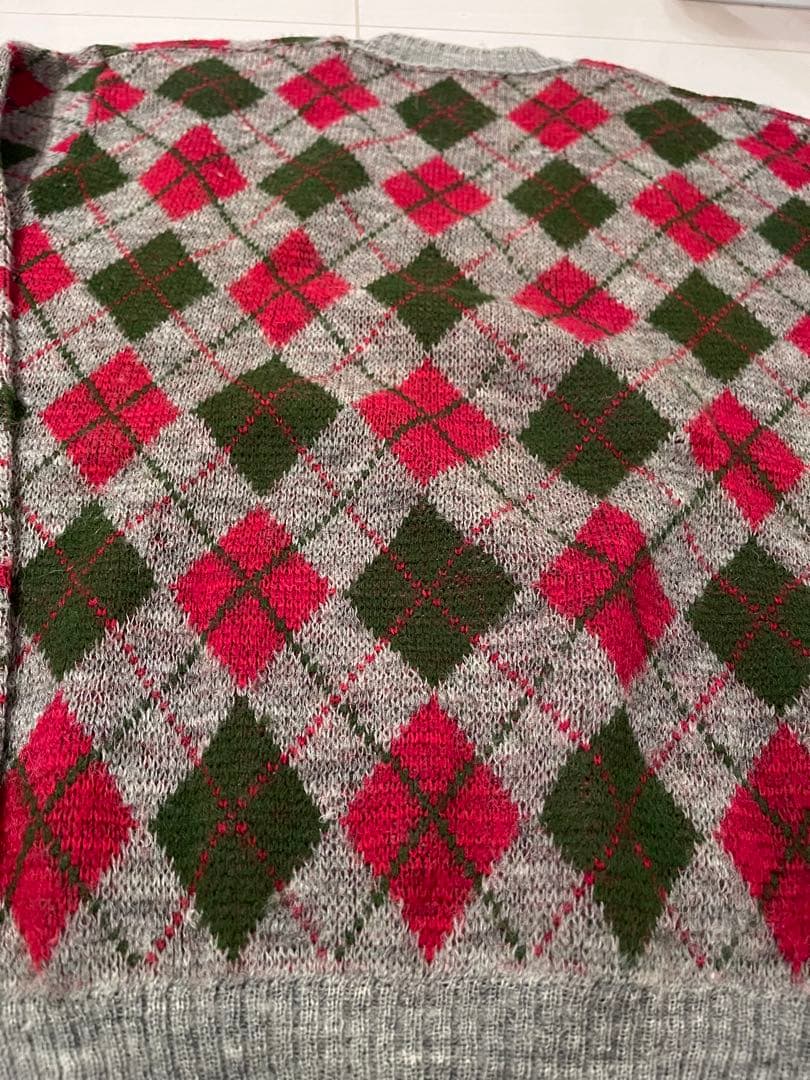 あ*か様 40s SPORTCLAD アーガイル　セーター