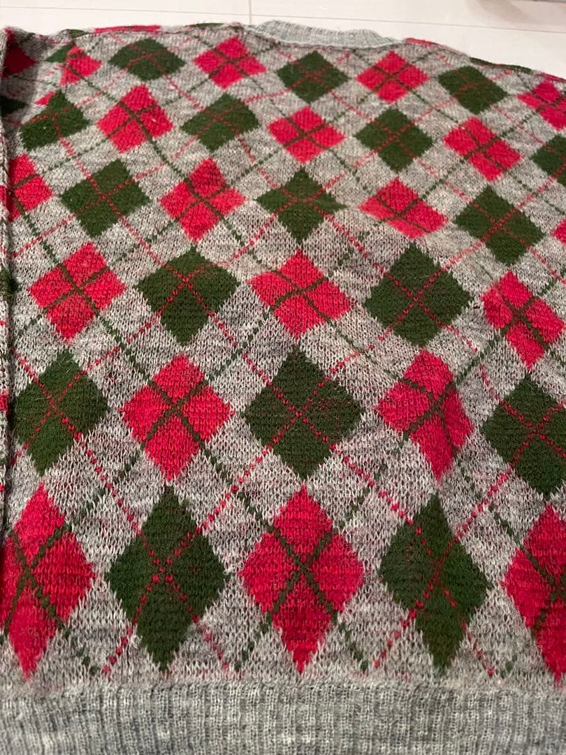 あ*か様 40s SPORTCLAD アーガイル　セーター