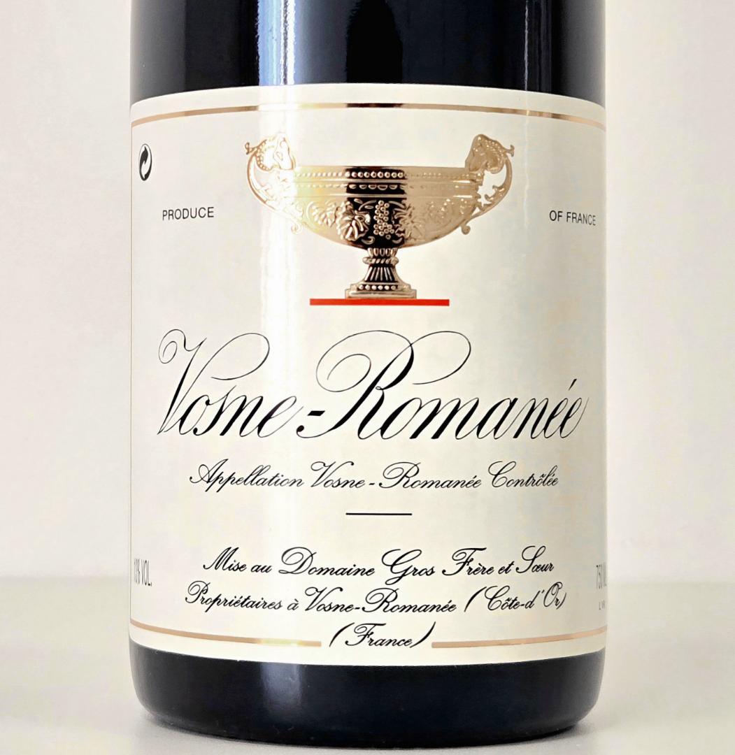 2004 ドメーヌ・グロ・フレール・エ・スール ヴォーヌ・ロマネ　ブルゴーニュ