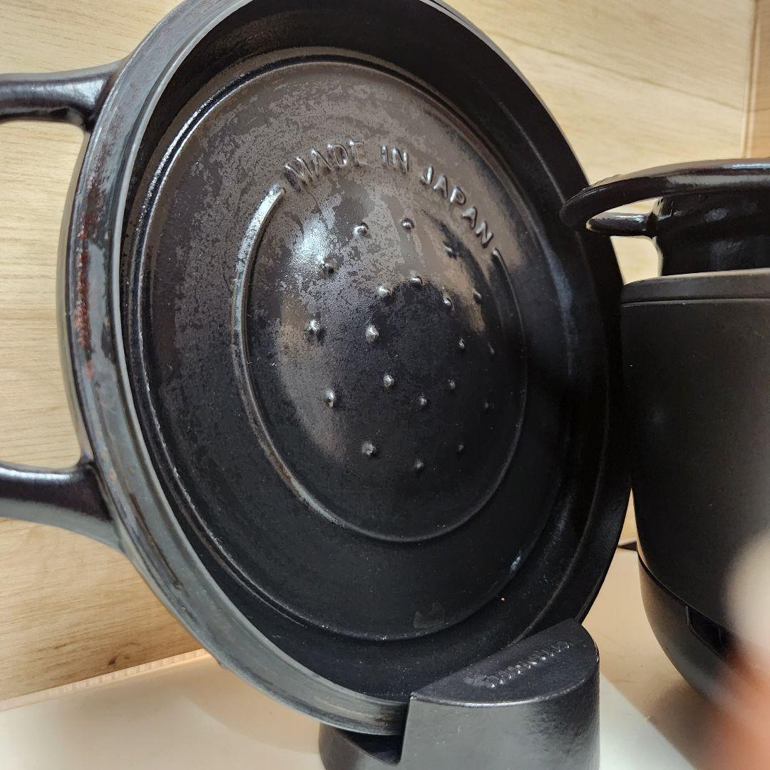 VERMICULAR 炊飯 ライスポット　5合炊　トリュフグレー/ポットブラック