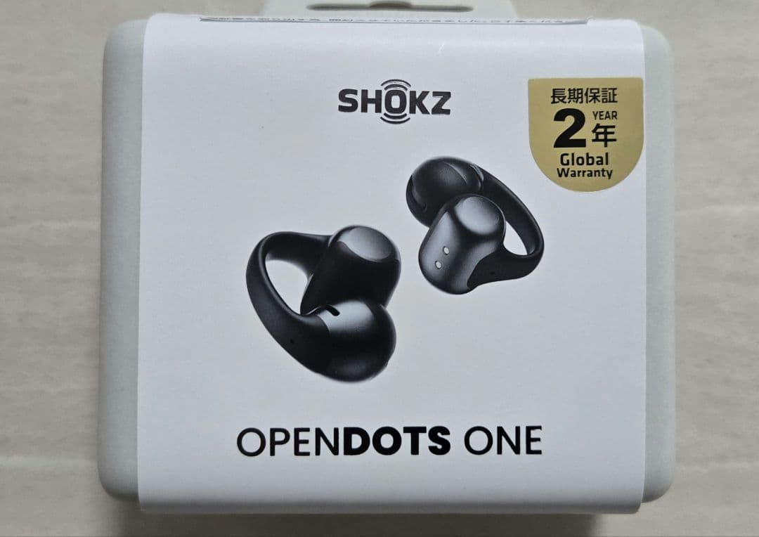 定価以下 【新品未開封】 SHOKZ OPENDOTS ONE ブラック