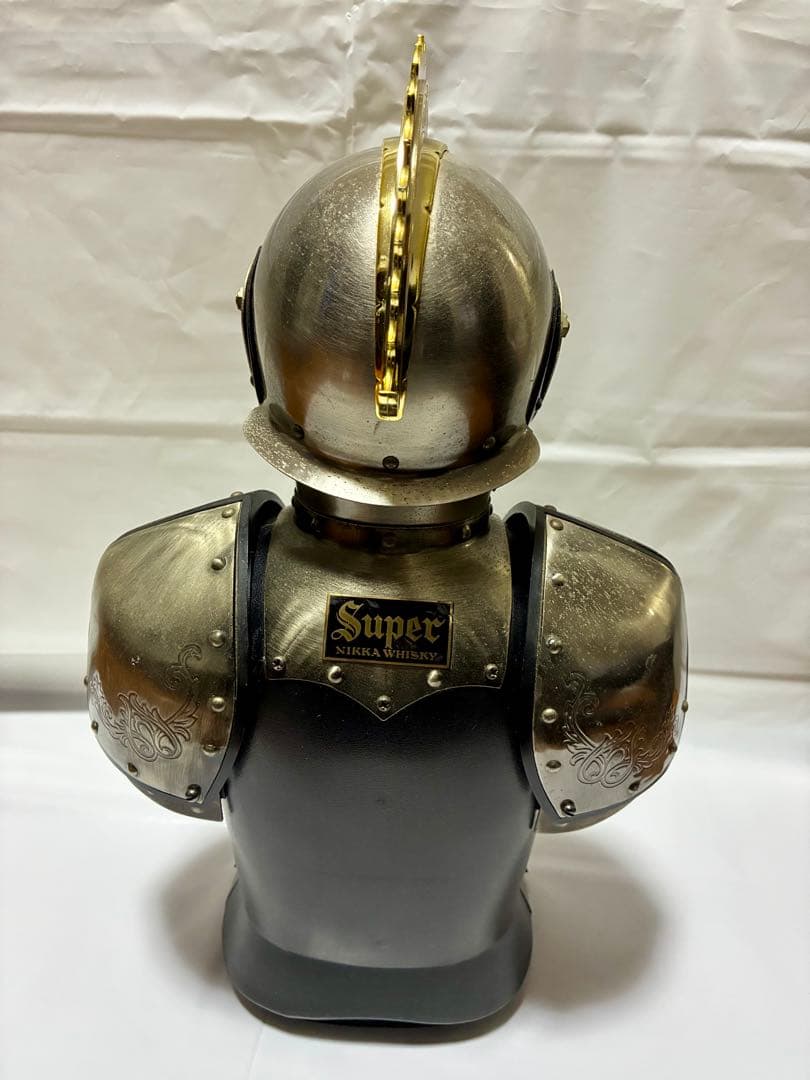 ニッカ ウイスキー 西洋甲冑 ボトルケース アンティーク