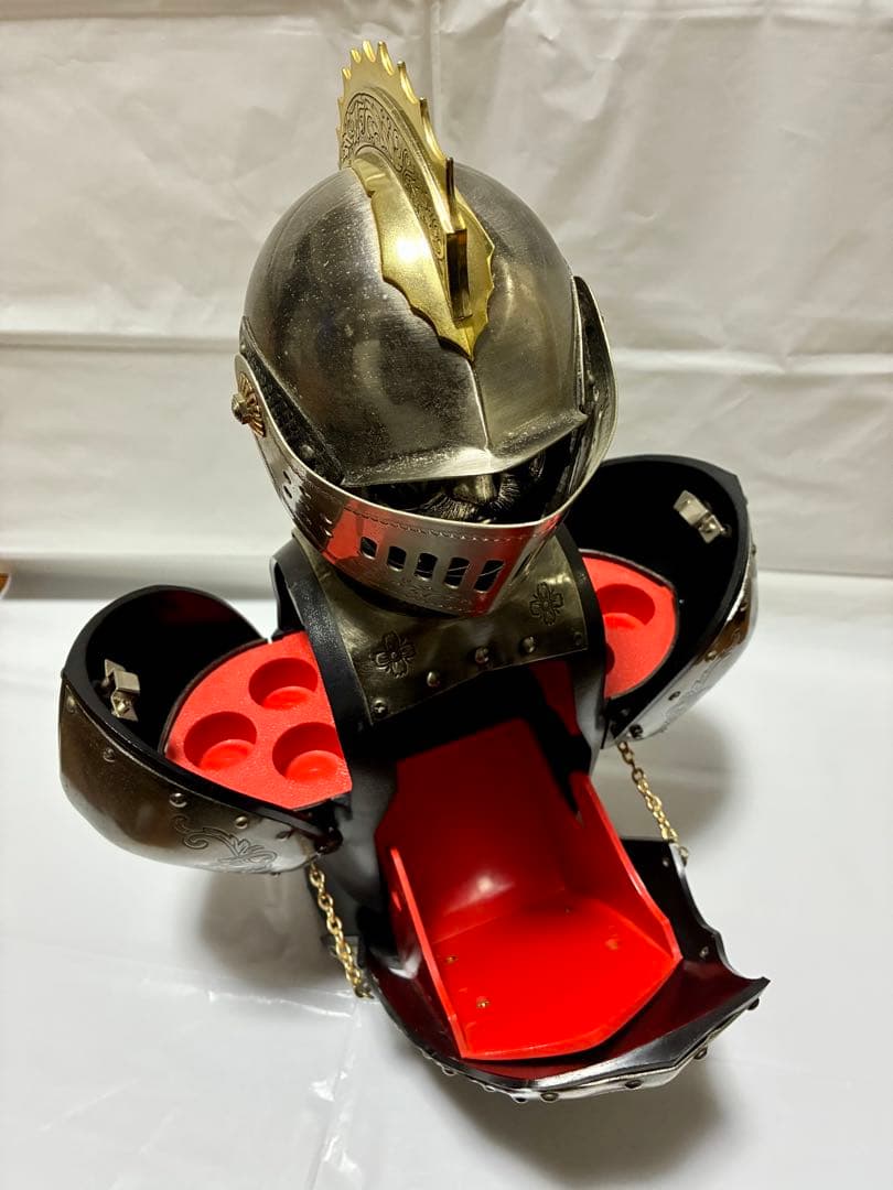 ニッカ ウイスキー 西洋甲冑 ボトルケース アンティーク