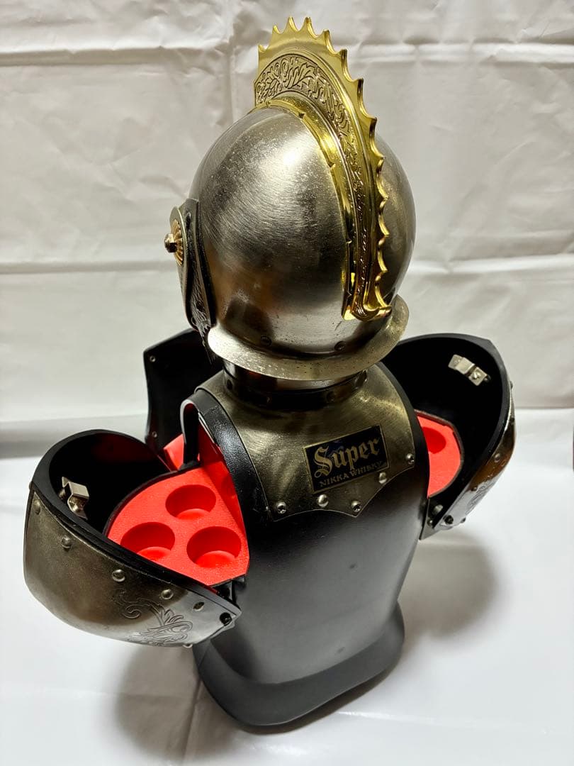 ニッカ ウイスキー 西洋甲冑 ボトルケース アンティーク