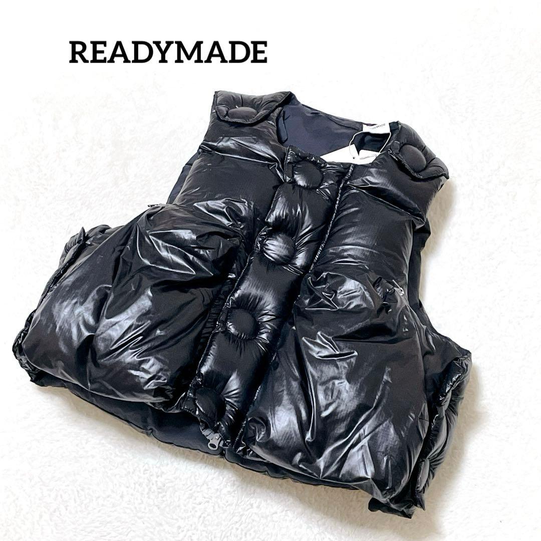 【未使用】READYMADE レディメイド ダウンベスト　ブラック