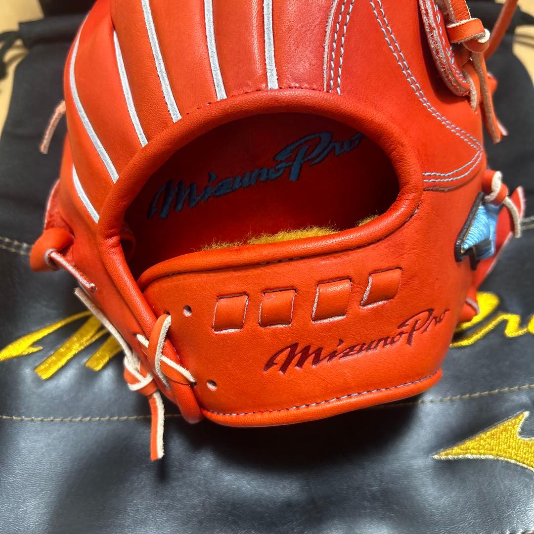 ミズノプロ　硬式内野手用　ダイバーシティブルー