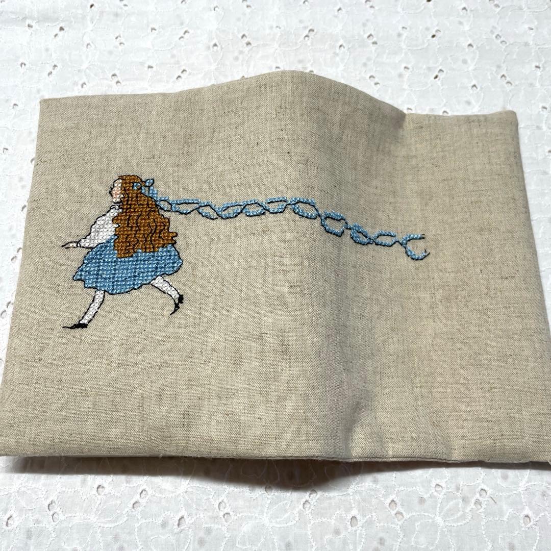 クロスステッチ 完成品 文庫本カバー 他 サモイロフ くらはしれい オーダー70