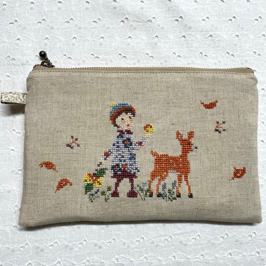 クロスステッチ 完成品 文庫本カバー 他 サモイロフ くらはしれい オーダー70