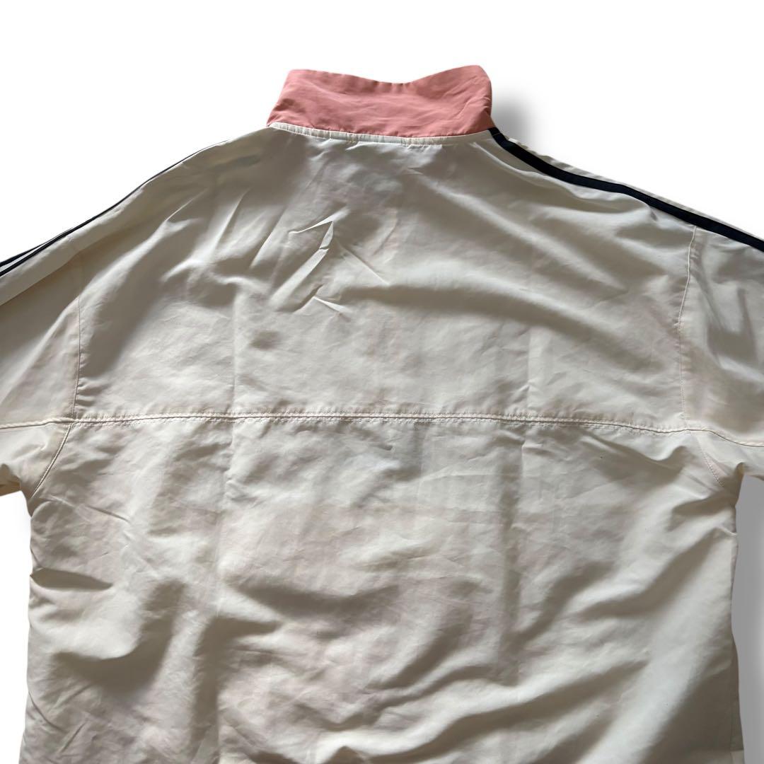 adidas アディダス アノラック ハーフジップ ジャケット 刺繍 XL